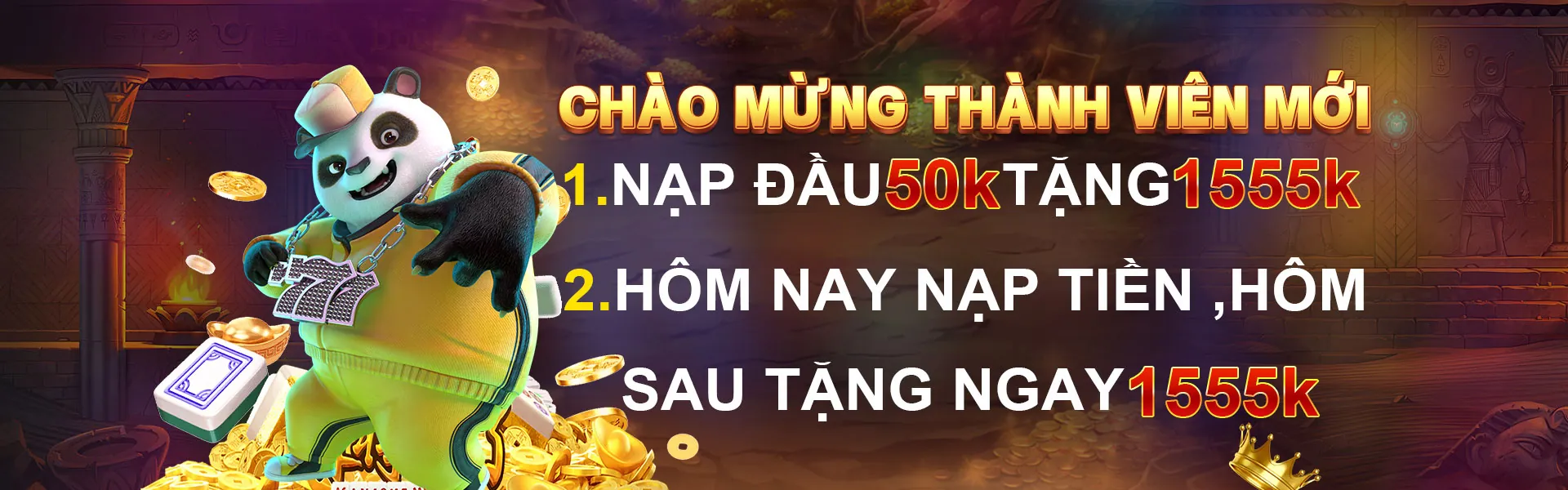 Hình ảnh banner chính của rik với giải jackpot lớn